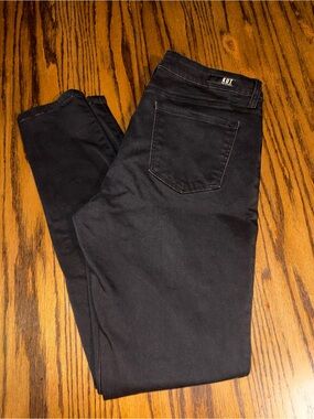 KUT MIA kurvy toothpick skinny dark wash jeggings jeans size 16